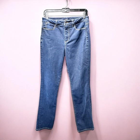 Talbots Denim - Women's Talbots Relaxed Jeans Size 8 Blue Denim